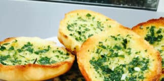 Brioche au beurre persil et ail