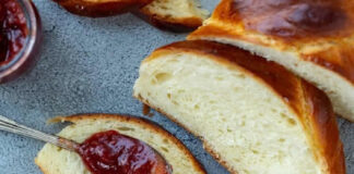 Brioche pour le petit déjeuner