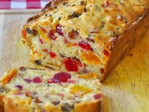 Cake aux fruits confits