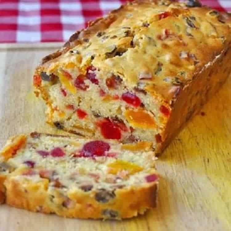 Cake aux fruits confits