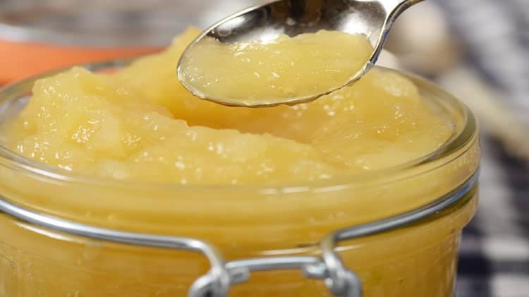 Compote de pommes classique