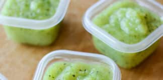 Compote pommes kiwi courgettes
