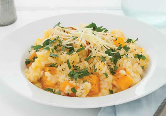 Risotto au potimarron au cookeo