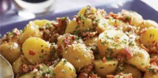 Salade de pommes de terre au bacon
