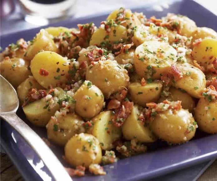 Salade de pommes de terre au bacon