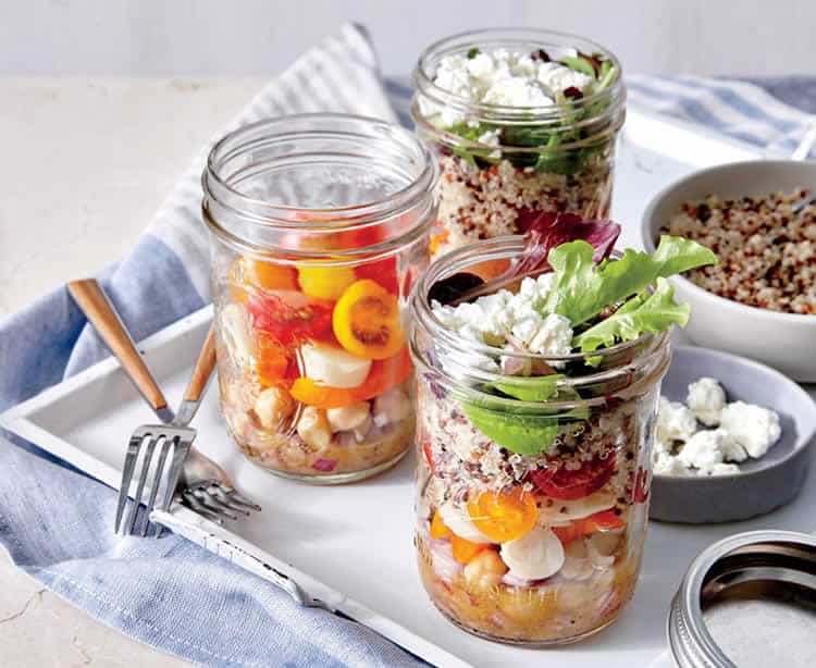 Salade verrines W Watchers