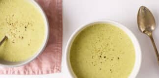 Soupe brocoli pomme de terre W Watchers