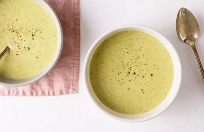 Soupe brocoli pomme de terre W Watchers