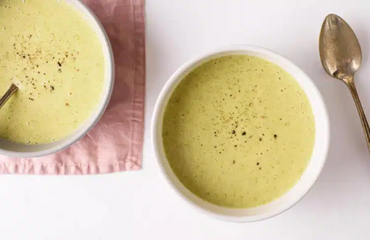 Soupe brocoli pomme de terre W Watchers