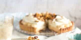 Tarte à la banane et crème pâtissière
