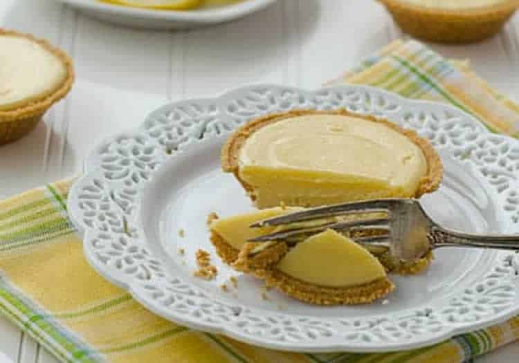 Tartelettes à la crème de citron