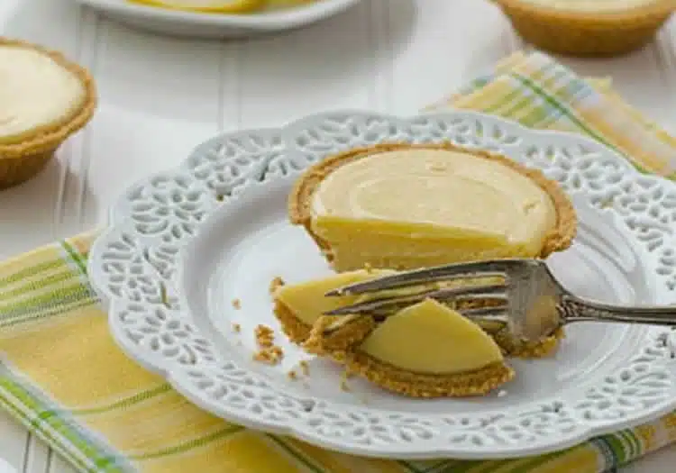 Tartelettes à la crème de citron