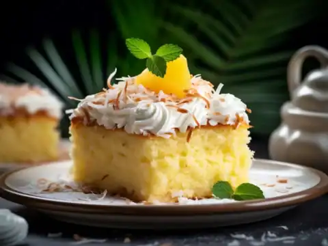 cake ananas et noix de coco