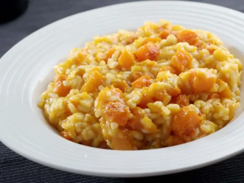 risotto au potimarron au Cookeo