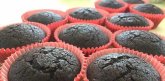 Cupcake au chocolat sans œufs