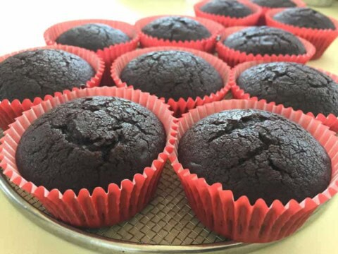 Cupcake au chocolat sans œufs