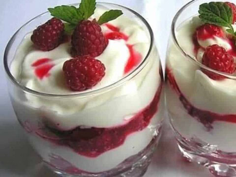 Dessert chocolat blanc au thermomix