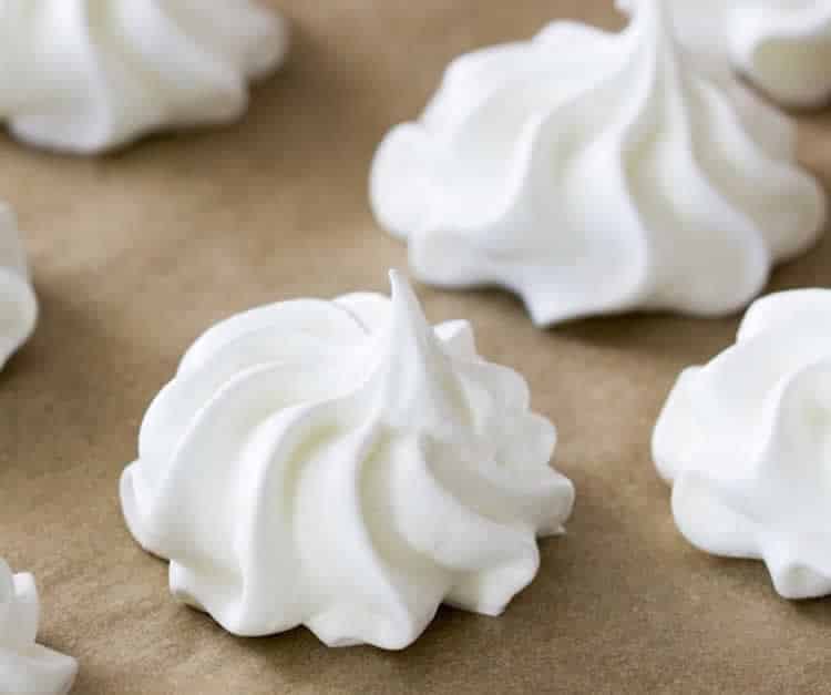 Meringues croquantes au thermomix