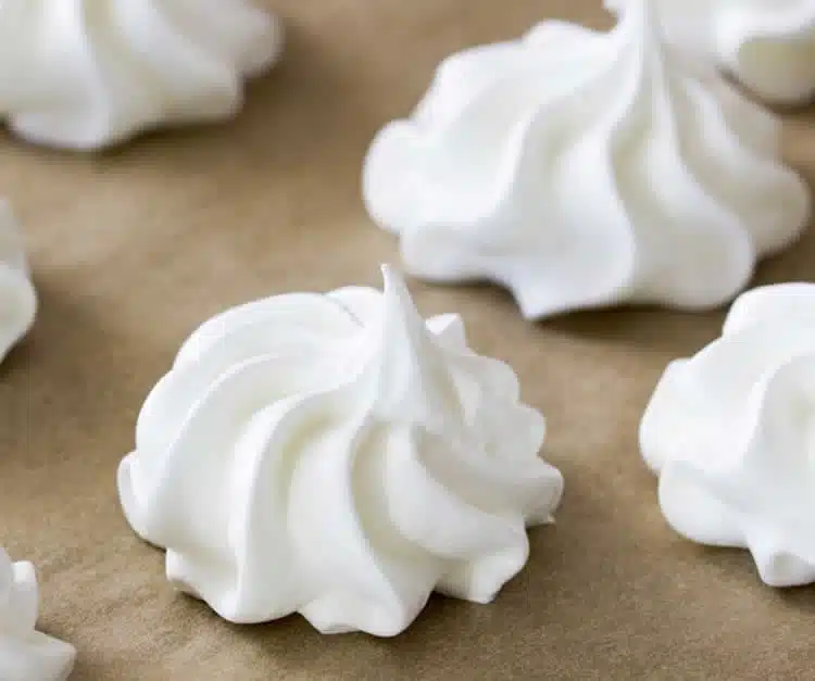 Meringues croquantes au thermomix