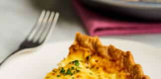Quiche jambon et fromage cheddar