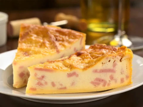 quiche jambon et fromage cheddar