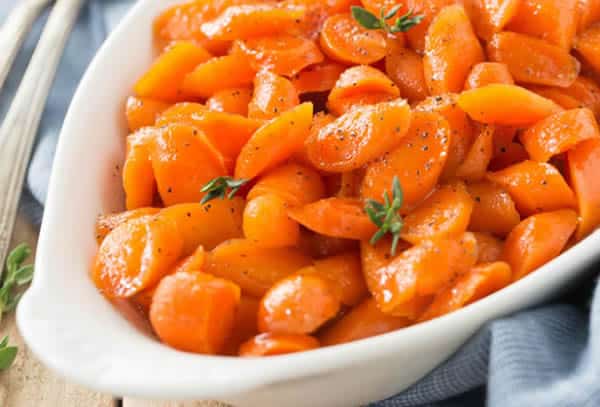 Recette carottes cuites miel