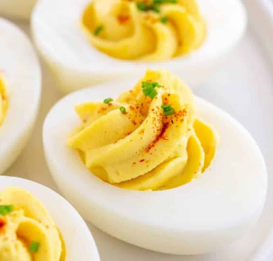 Apéritif aux oeufs