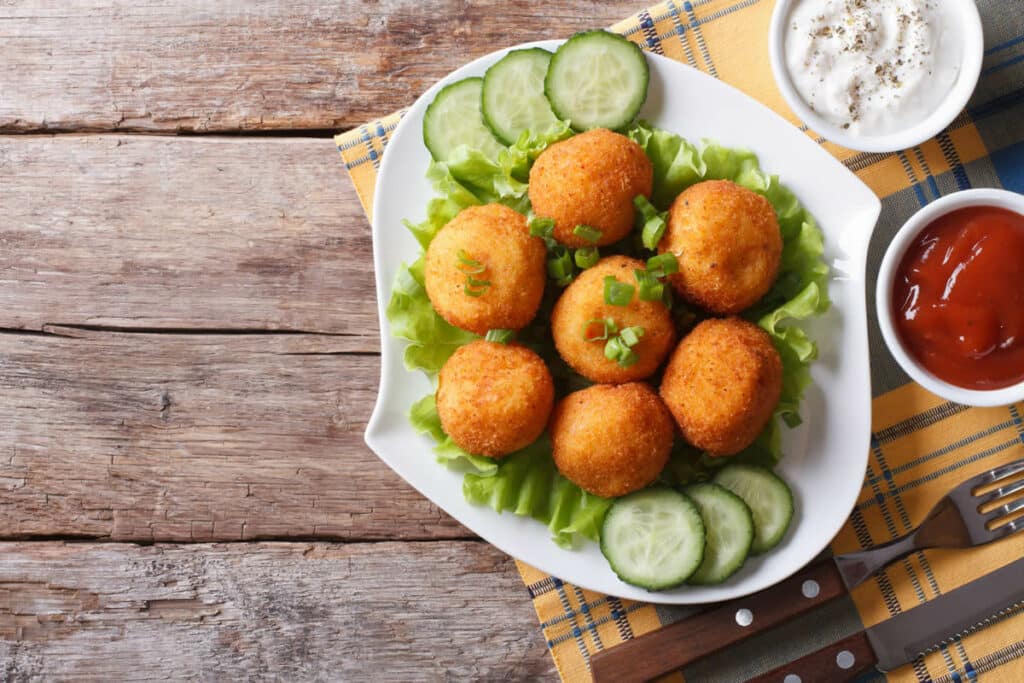 Croquettes de pomme de terre croustillantes