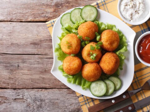 Croquettes de pomme de terre croustillantes