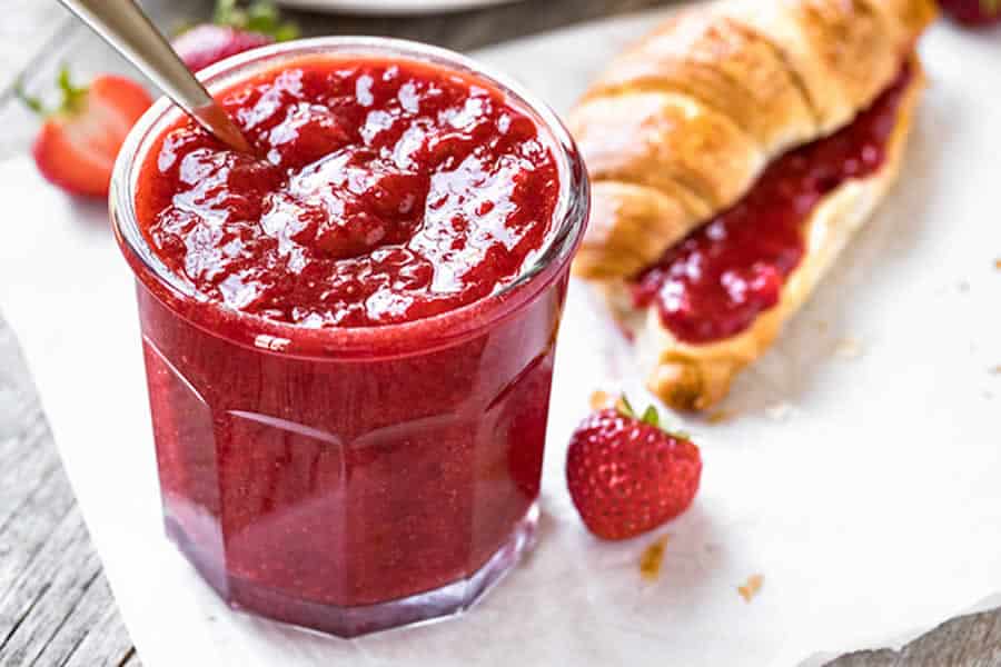 Marmelade de fraise au thermomix