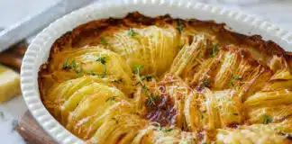 Pommes de terre à la crème au four