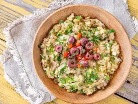Salade d'Aubergine Grecque