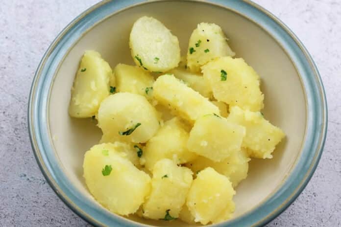 Salade de pommes de terre au persil