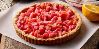 Tarte à la rhubarbe facile