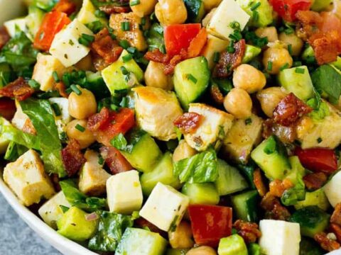 Salade de poulet pour l'été