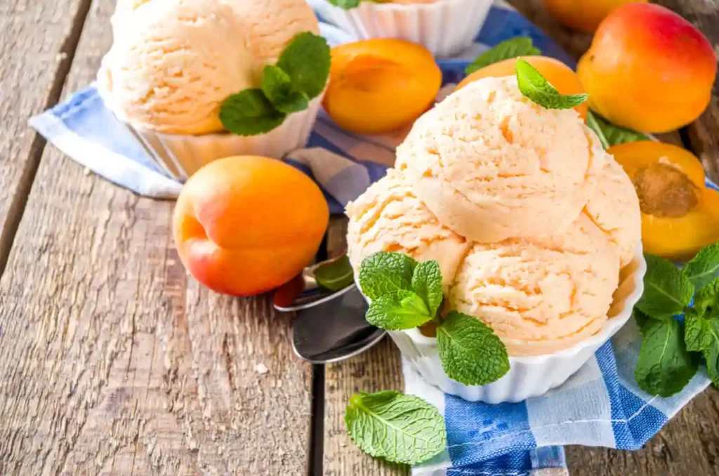 sorbet abricot sans sorbetière