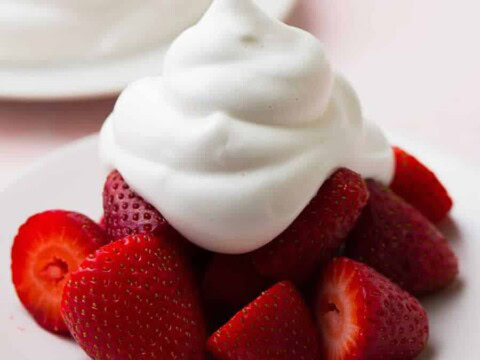 Crème chantilly parfaite au thermomix