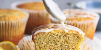 Muffins au citron et aux graines de pavot
