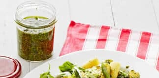 Pâtes au brocoli et pesto au thermomix