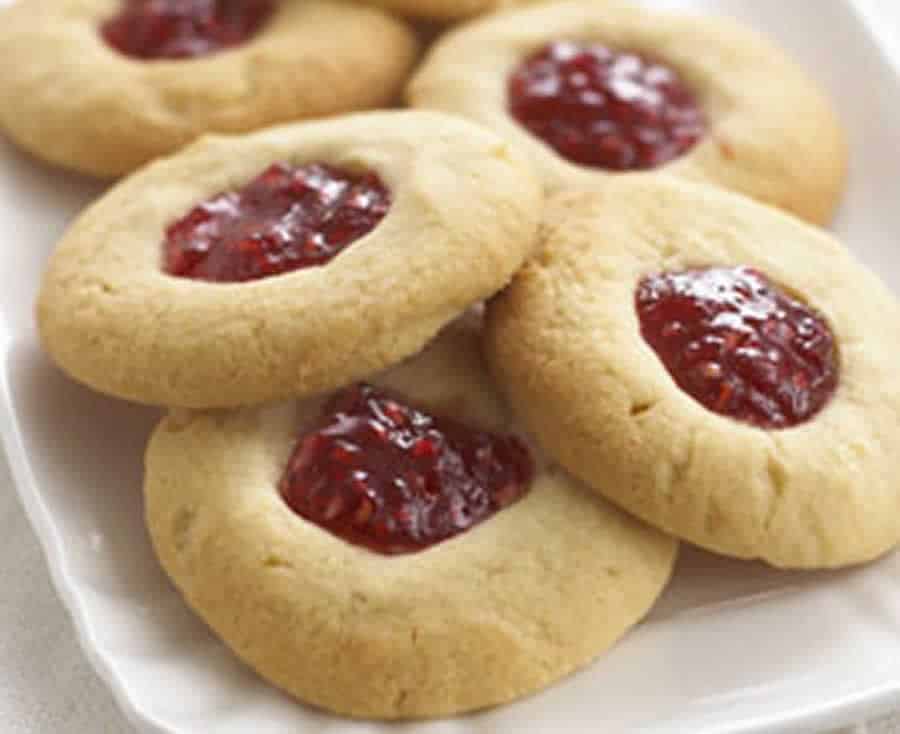 Petits biscuits à la confiture