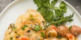 Poitrines de poulet à la crème au cookeo
