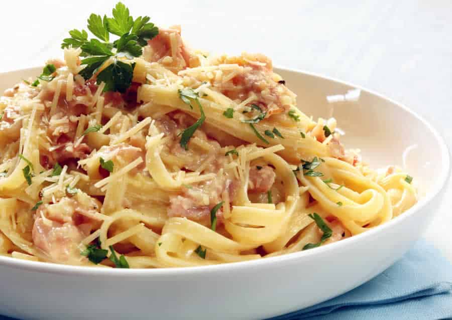 Sauce carbonara traditionnelle