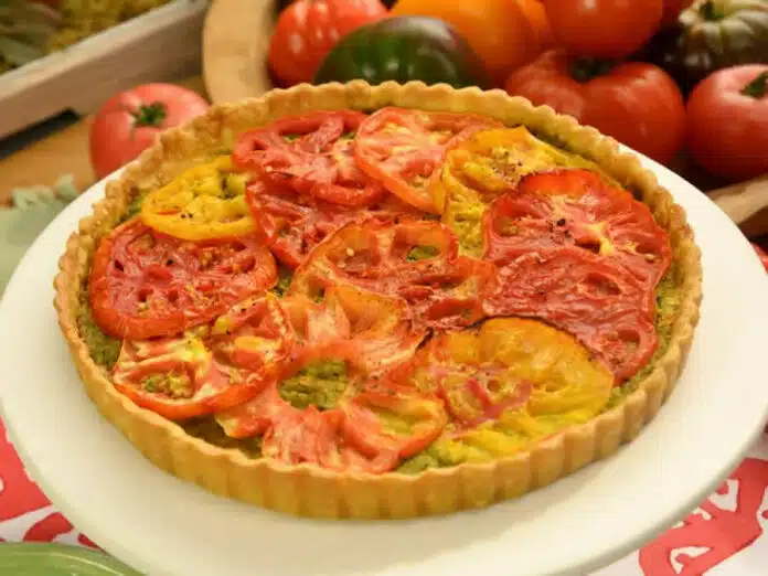 Tarte à la tomate facile