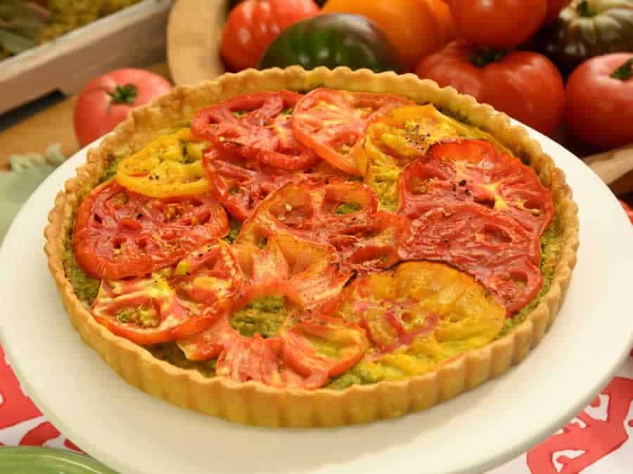 Tarte à la tomate facile