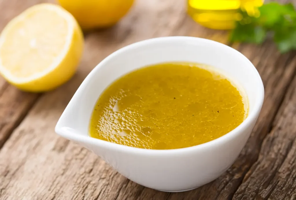 Vinaigrette à la moutarde et au citron