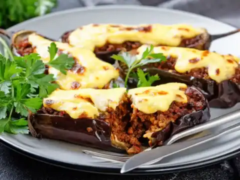 Aubergines Farcies