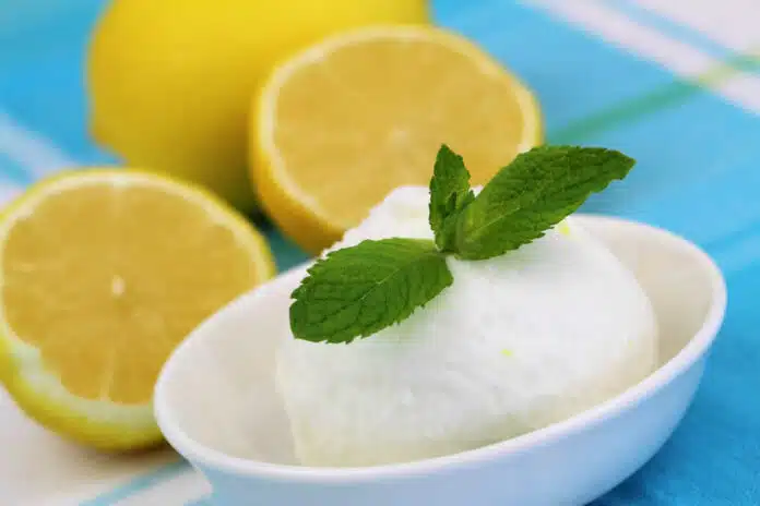 Comment faire un sorbet au citron