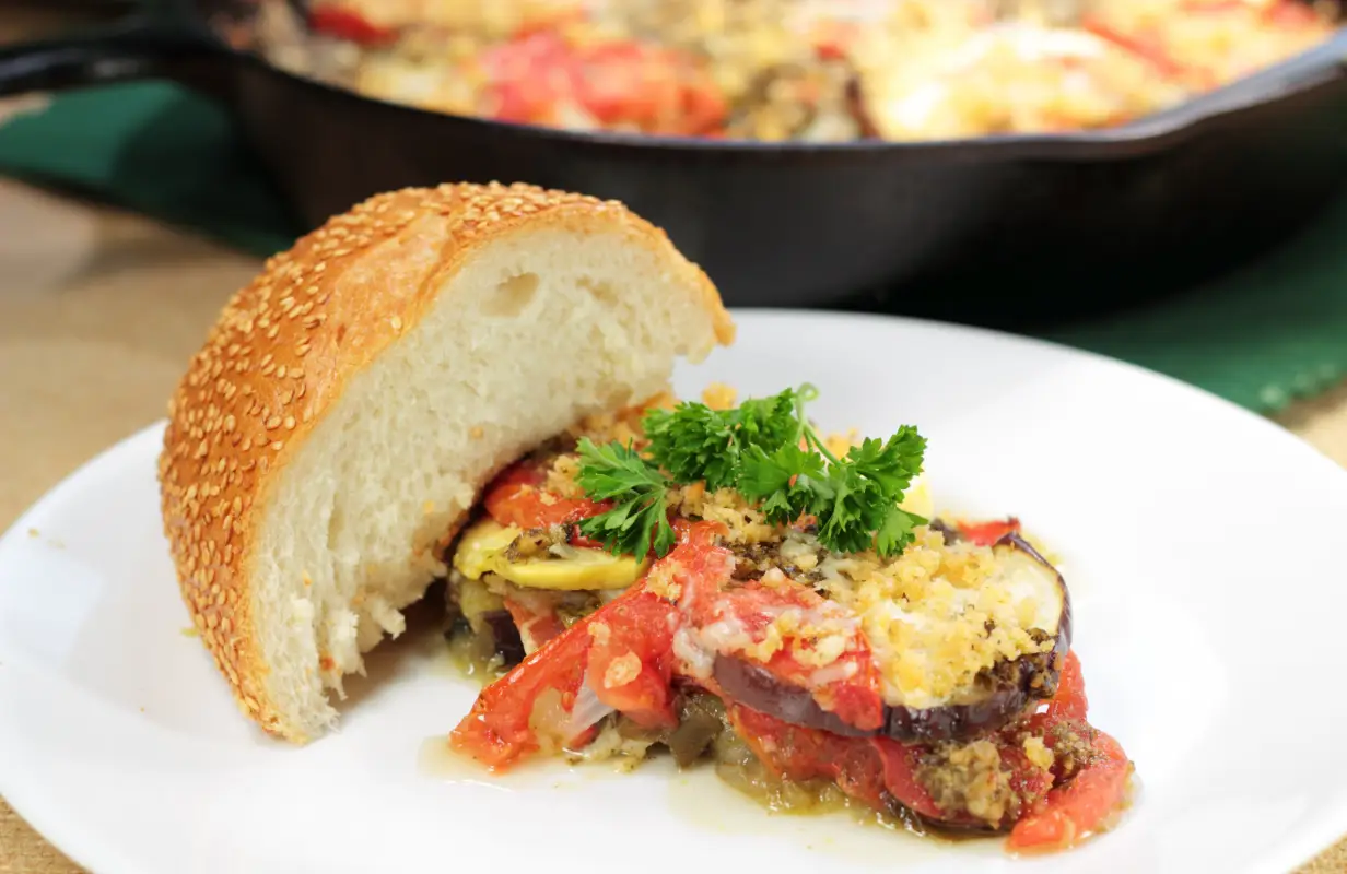 gratin aubergines italien