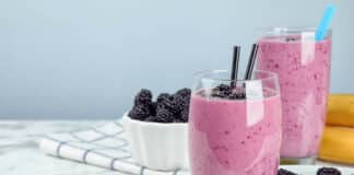 Smoothie framboise healthy