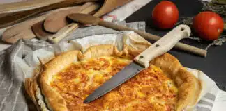 Tarte aux tomates à la moutarde